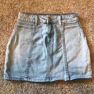 Small PacSun Denim Mini-Skirt